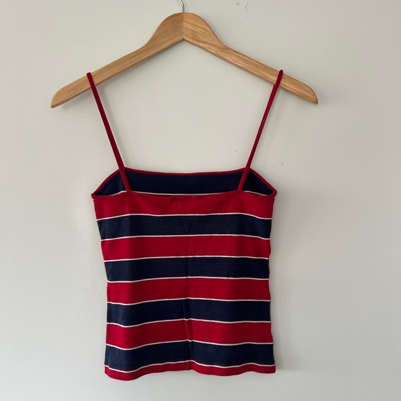 Jacob Annexe Navy & Red Stripped Tank Top - Picture 4 of 5